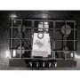 Refurbished CDA HG7251BL 70cm 5 Burner Gas Hob with Wok Burner Black