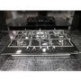 Refurbished CDA HG7251BL 70cm 5 Burner Gas Hob with Wok Burner Black