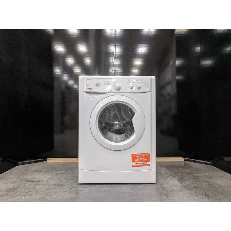 Refurbished Indesit IWC81483WUKN Freestanding 8KG 1400 Spin Washing Machine White