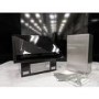 Refurbished Bosch Serie 4 DWK67CM60B 60cm Touch Control Angled Chimney Cooker Hood Black