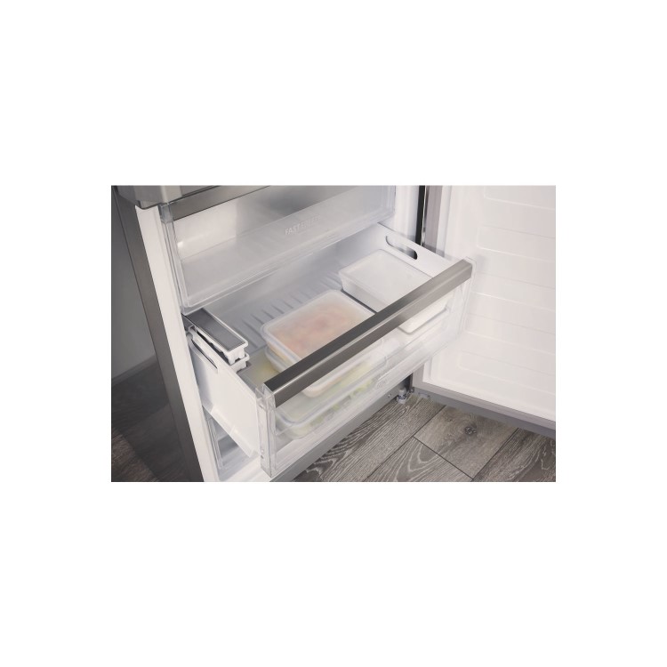 Hotpoint NFFUD191X 450 Litre Freestanding Fridge Freezer 60/40 Split Frost Free 70cm Wide - Stainless Steel