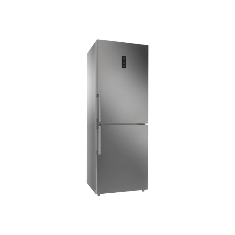 Hotpoint NFFUD191X 450 Litre Freestanding Fridge Freezer 60/40 Split Frost Free 70cm Wide - Stainless Steel