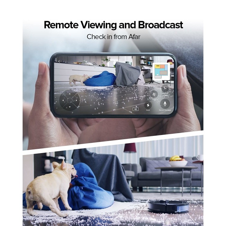 Refurbished Roborock S6 MaxV PET Robot Vacuum Cleaner and Mop with Dual Cameras AI and Lidar Navigation