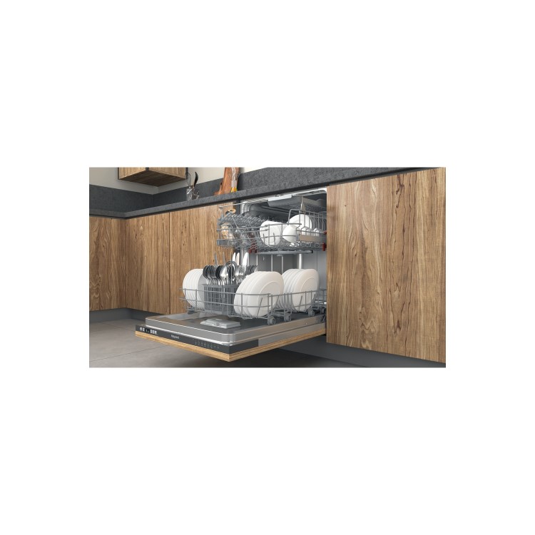 Refurbished Hotpoint HIC3B19CUK 13 Place Fully Integrated Dishwasher