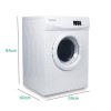 Refurbished electriQ EIQFSTD7 Freestanding Vented 7KG Tumble Dryer White