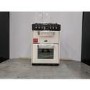 Refurbished Stoves Richmond 600E 60cm Double Oven Electric Cooker with Lid Cream