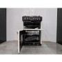 Refurbished Stoves Richmond 600E 60cm Double Oven Electric Cooker with Lid Cream