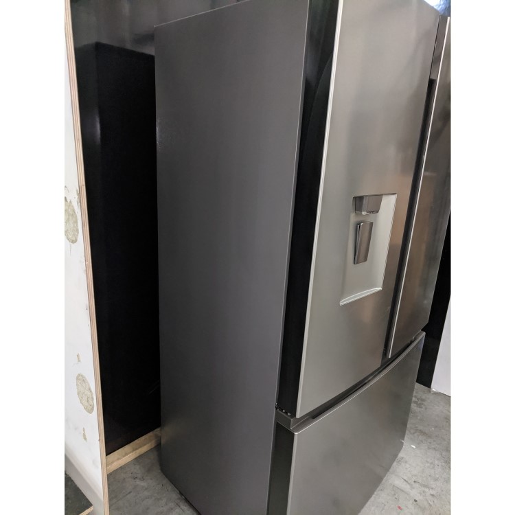 Refurbished Hisense RF750N4ISF 596 Litre American Fridge Freezer With Super Cooling Stainless Steel Look