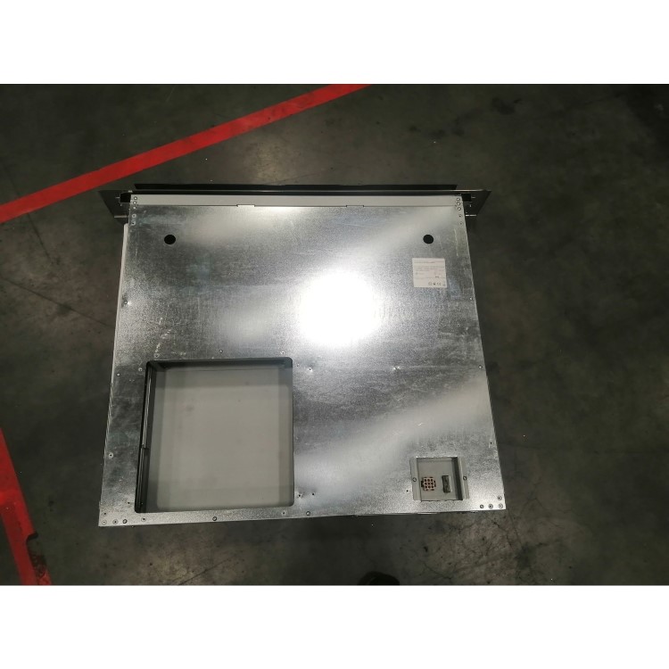 Refurbished Neff D95DAP8N0B 90cm Touch Control Downdraft Extractor Black Glass