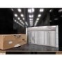 Refurbished Neff N70 D95BMP5N0B 90cm Slimline Chimney Cooker Hood Stainless Steel