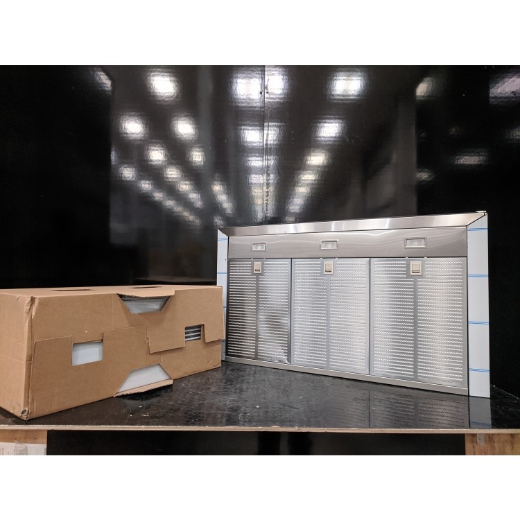 Refurbished Neff N70 D95BMP5N0B 90cm Slimline Chimney Cooker Hood Stainless Steel