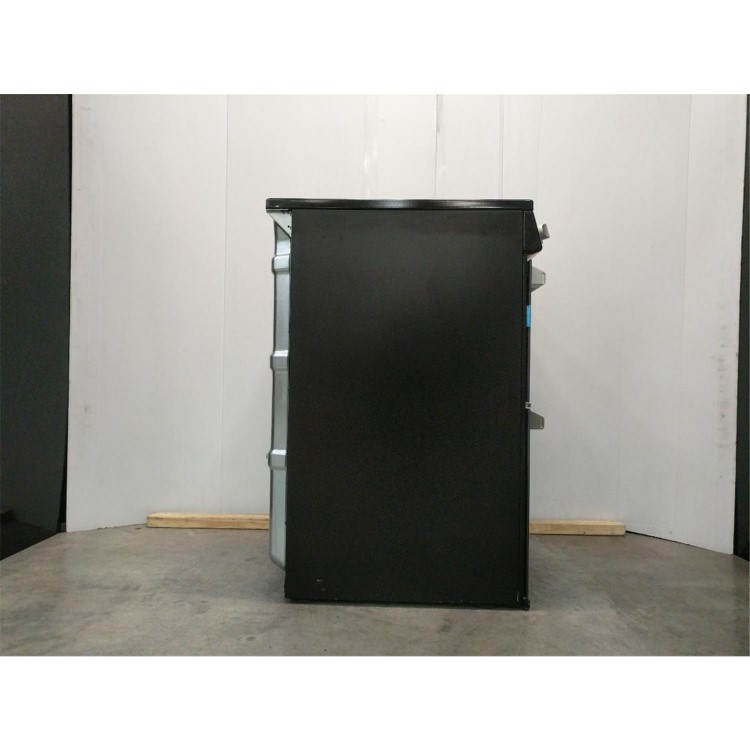 Refurbished Hotpoint HDT67V9H2CB 60cm Double Oven Electric Cooker with Catalytic Cleaning Black