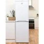 Refurbished Indesit IBD5517WUK1 Freestanding 235 Litre 50/50 Fridge Freezer White