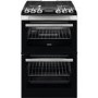 Refurbished Zanussi ZCG43250XA 55cm Double Oven Gas Cooker with Catalytic Liners Stainless Steel
