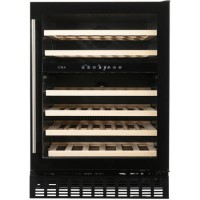 Refurbished CDA WCCFO602BL Integrated 46 Bottle Under Counter Wine Cooler Black