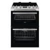 Zanussi 60cm Double Oven Induction Electric Cooker with Catalytic Cleaning - Stainless Steel