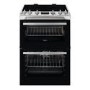 Refurbished Zanussi ZCI66280XA 60cm Double Oven Induction Electric Cooker with Catalytic Cleaning Stainless Steel