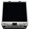 Zanussi 60cm Double Oven Induction Electric Cooker with Catalytic Cleaning - Stainless Steel