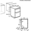 Zanussi 60cm Double Oven Induction Electric Cooker with Catalytic Cleaning - Stainless Steel