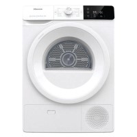 Refurbished Hisense DHGE901 Freestanding Heat Pump 9KG Tumble Dryer White