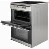 Amica 60cm Double Oven Electric Induction Cooker - Stainless Steel