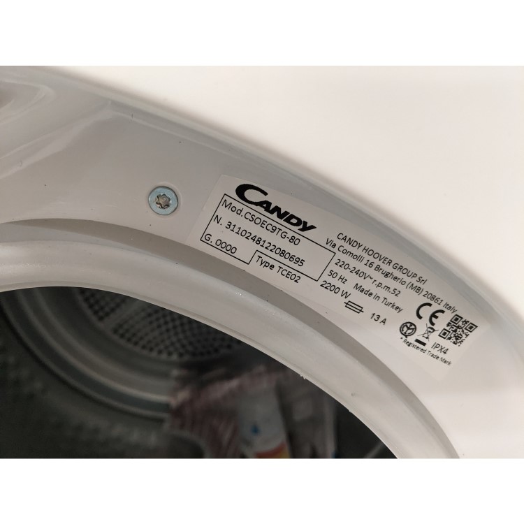 Refurbished Candy Smart Pro CSOEC9TG-80 Freestanding 9KG Condenser Tumble Dryer White