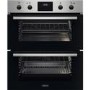 Refurbished Zanussi Series 20 60cm Double Built Under Electric Oven Stainless Steel