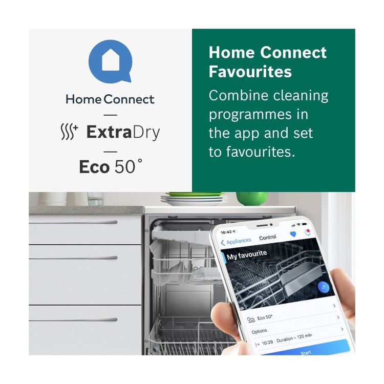Bosch Series 2 13 Place Settings Freestanding Dishwasher - Silver