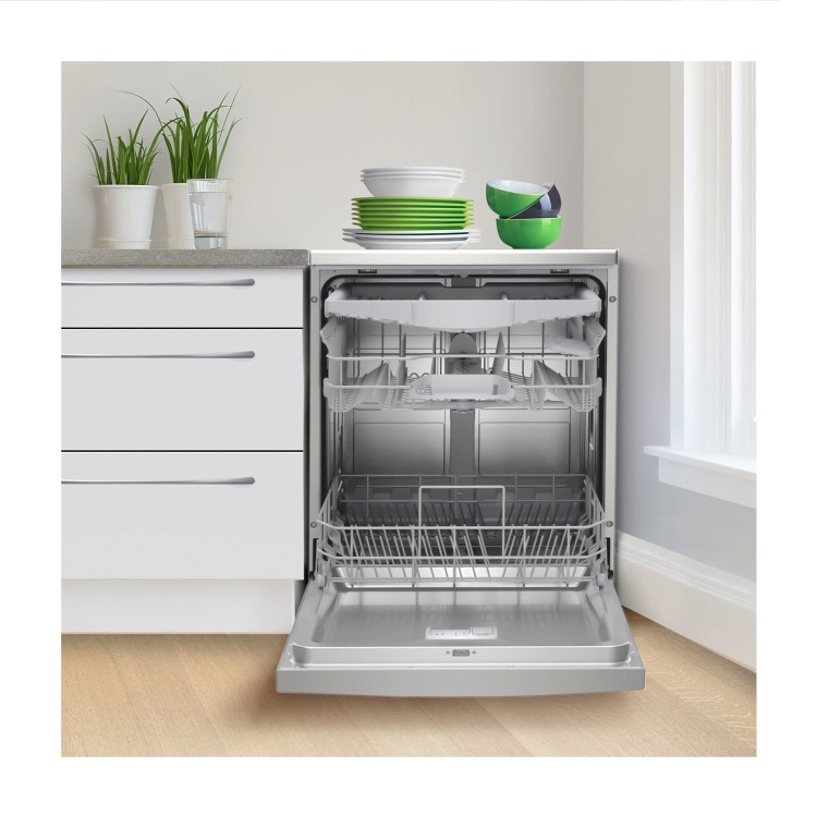 Bosch Series 2 13 Place Settings Freestanding Dishwasher - Silver