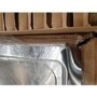 GRADE A2 - Taylor & Moore Oakley Single Bowl Chrome Stainless Steel Kitchen Sink with Right Hand Drainer