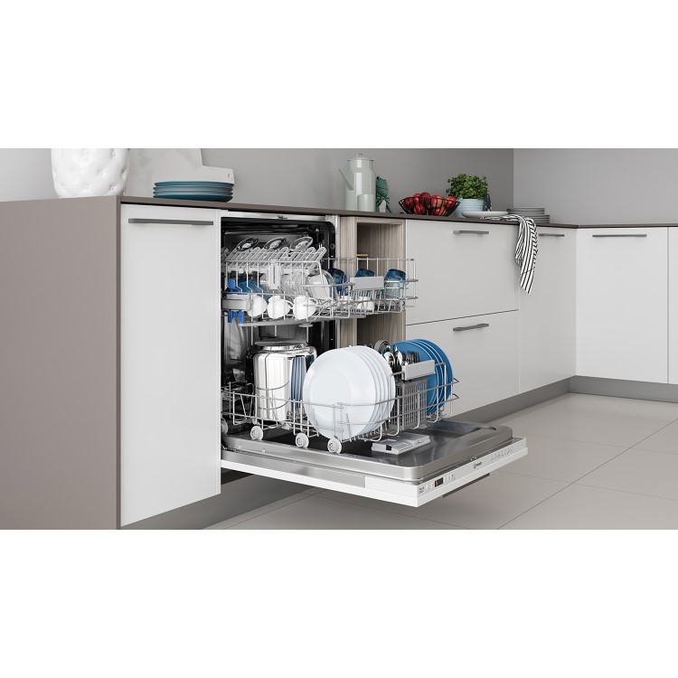 Refurbished Indesit DIC3B16UK 13 Place Fully Integrated Dishwasher