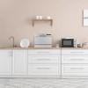electriQ 6 Place Settings Freestanding Table Top Dishwasher - Silver