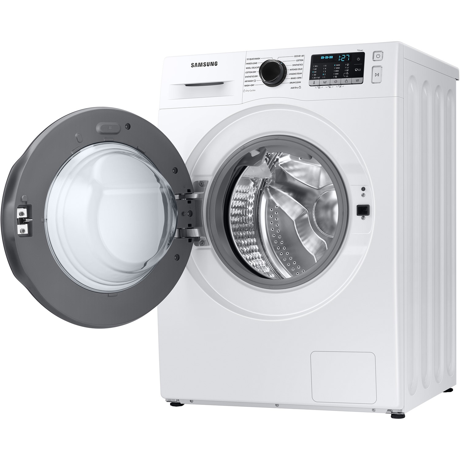 Refurbished Samsung WD90TA046BE EU Series 5 Freestanding 9 6KG 1400 Spin Washer Dryer