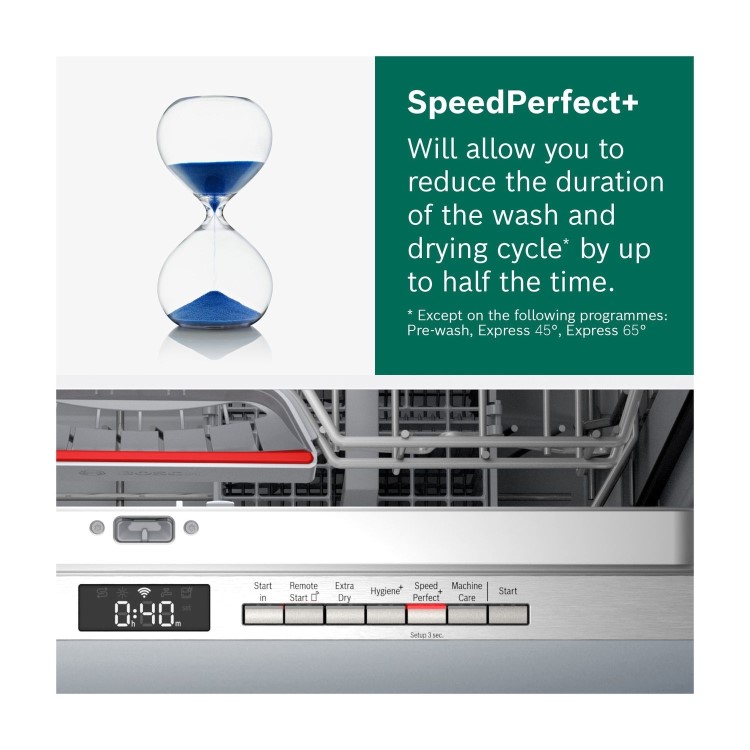 Bosch Series 4 12 Place Settings Fully Integrated Dishwasher