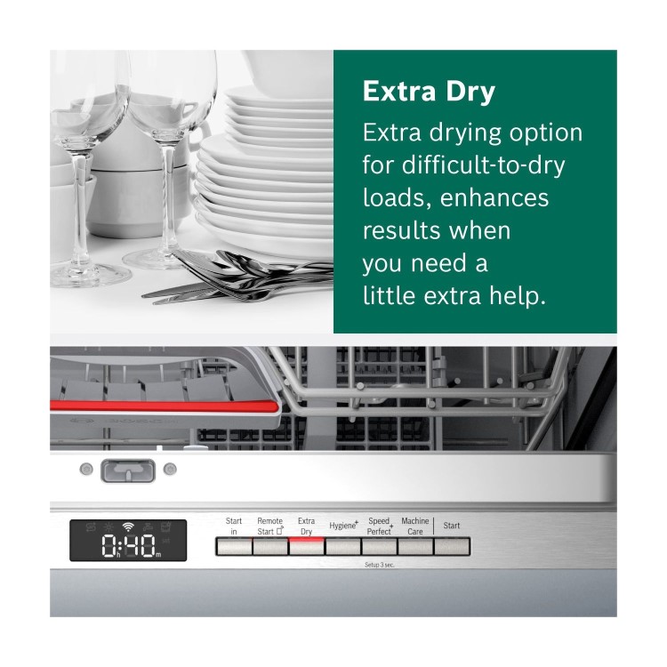 Bosch Series 4 12 Place Settings Fully Integrated Dishwasher
