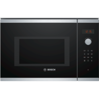Refurbished Bosch Serie 4 BEL553MS0B Built In 25L With Grill 900W Microwave Stainless Steel