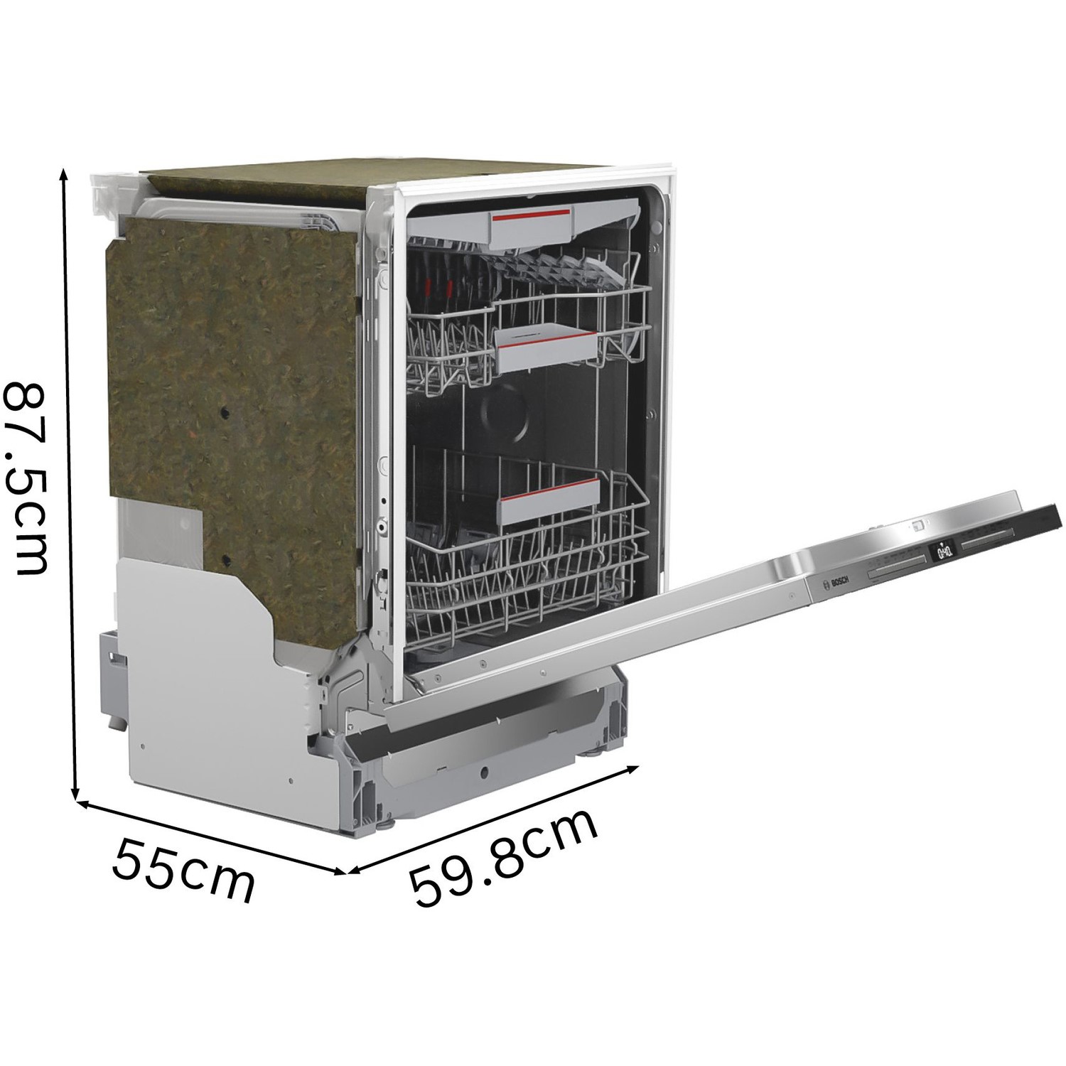 Bosch Series 4 14 Place Settings Fully Integrated Dishwasher