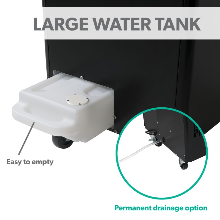 electriQ Heavy Duty 9200 BTU Portable Commercial Air Conditioner - Metal Body