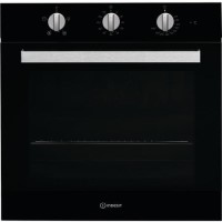 Refurbished Indesit Aria IFW6330BL 60cm Single Built In Electric Oven Black