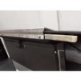 Refurbished Neff D85IBE1S0B 80cm Angled Cooker Hood With Perimeter Extraction Stainless Steel With Black Glass