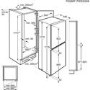 Refurbished Zanussi Series 20 ZNFN18FS5 Integrated 267 Litre 50/50 Low Frost Fridge Freezer