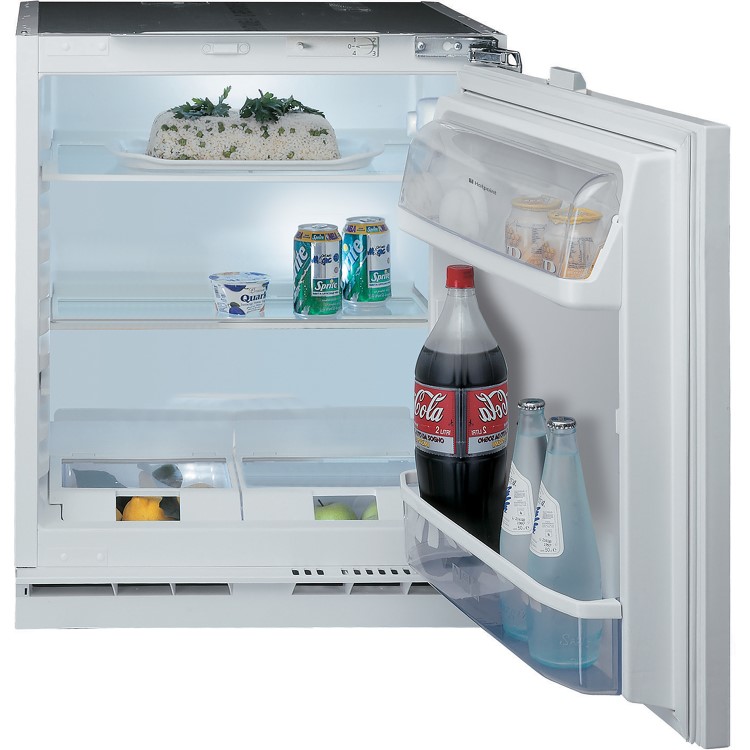 Refurbished Hotpoint HLA1.UK1 Integrated Under Counter 144 Litre Fridge