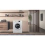 Refurbished Hotpoint Anti-Stain NSWM743UWUKN Freestanding 7KG 1400 Spin Washing Machine White