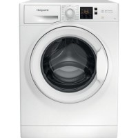 Refurbished Hotpoint Anti-Stain NSWM743UWUKN Freestanding 7KG 1400 Spin Washing Machine White
