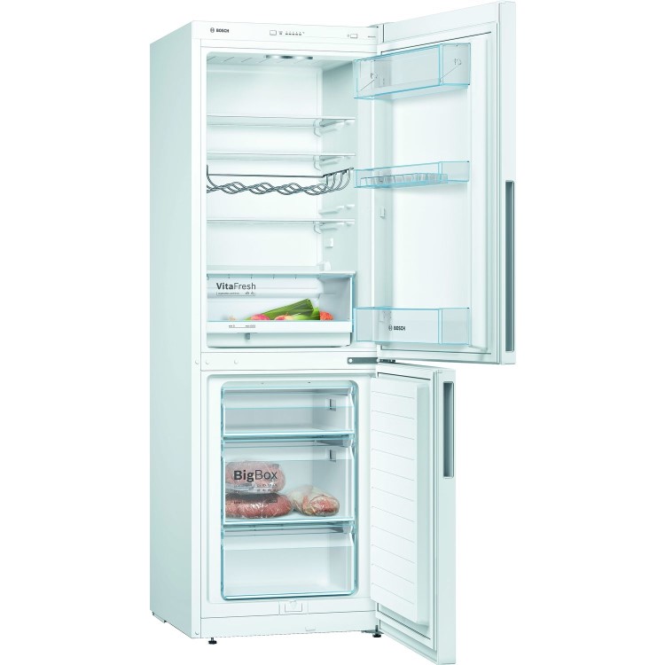 Refurbished Bosch KGV336WEAG Freestanding 289 Litre 50/50 Low Frost Fridge Freezer White