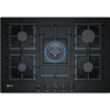 Refurbished Neff N70 T27CS59S0 75cm 5 Burner Gas on Glass Gas Hob Black