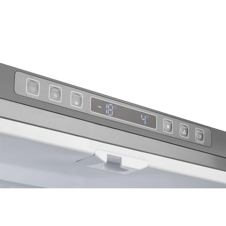 Refurbished Hisense RF750N4ISF 596 Litre American Fridge Freezer With Super Cooling Stainless Steel Look