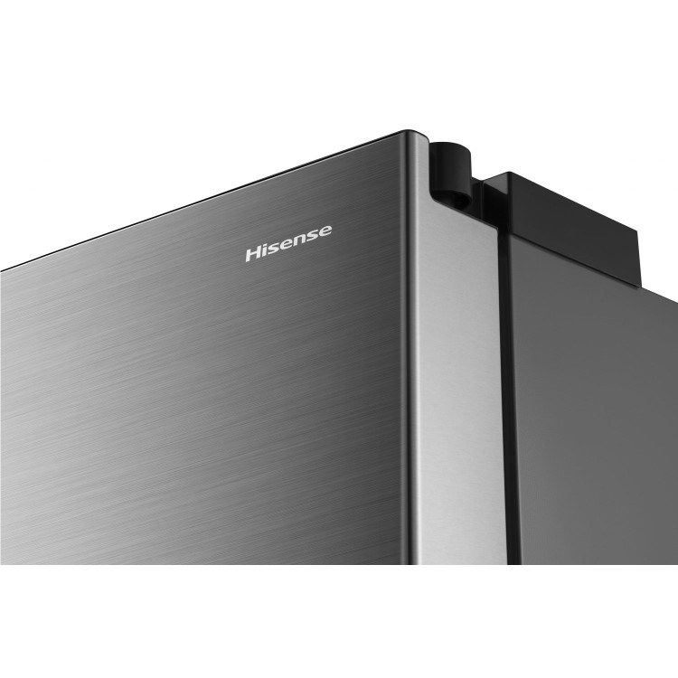 Refurbished Hisense RF750N4ISF 596 Litre American Fridge Freezer With Super Cooling Stainless Steel Look