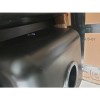 GRADE A2 - Essence Amelia 1.5 Bowl Black Composite Kitchen Sink with Reversible Drainer