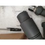 GRADE A2 - Anthracite Thermostatic Straight Radiator Valves